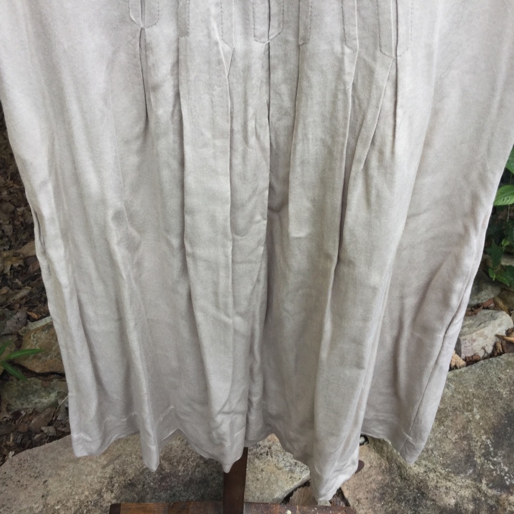 Sandro Dress 2 Tan Pockets Short Sleeves Paris - Picture 8 of 8